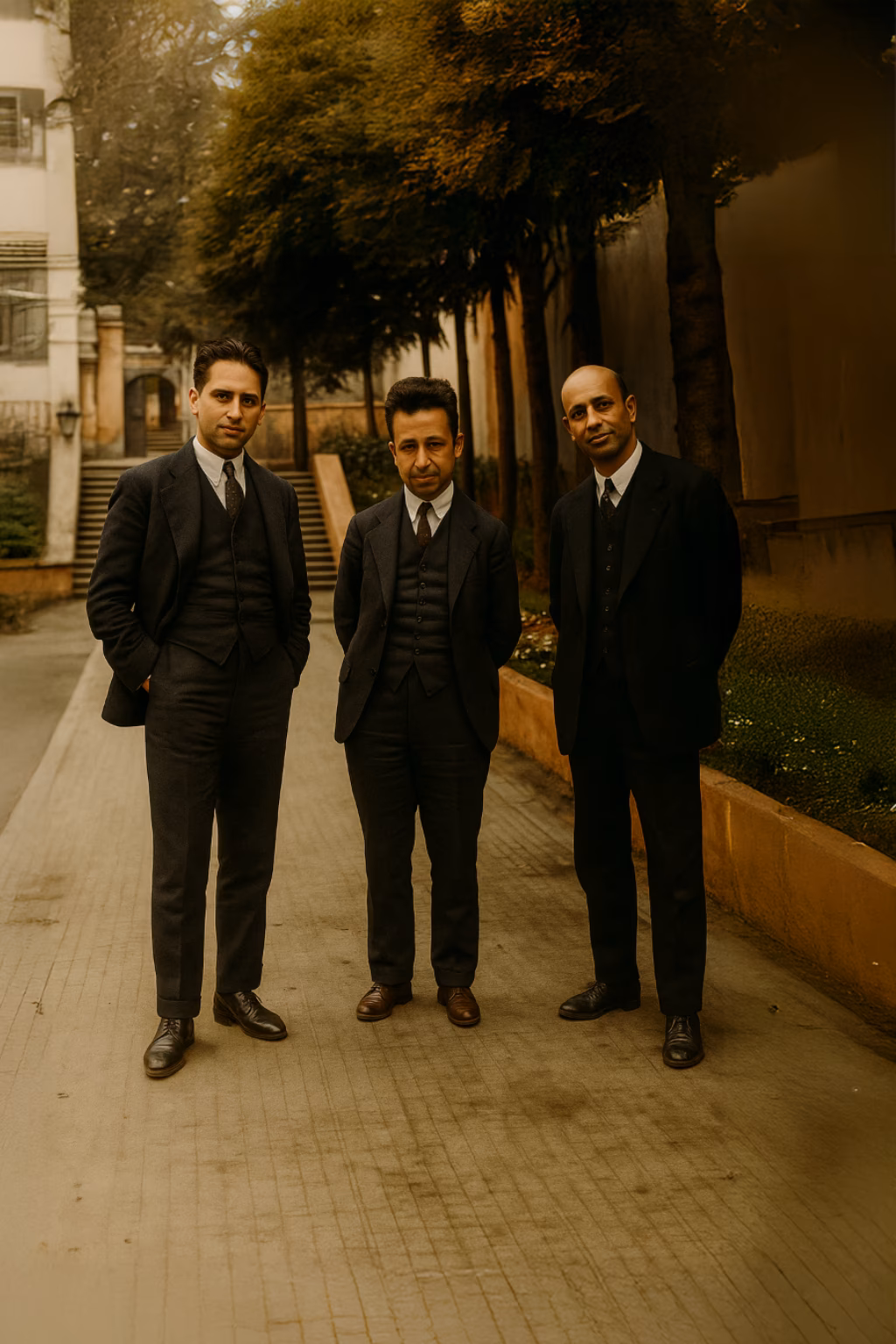 Faculty portrait in Kabataş High School
