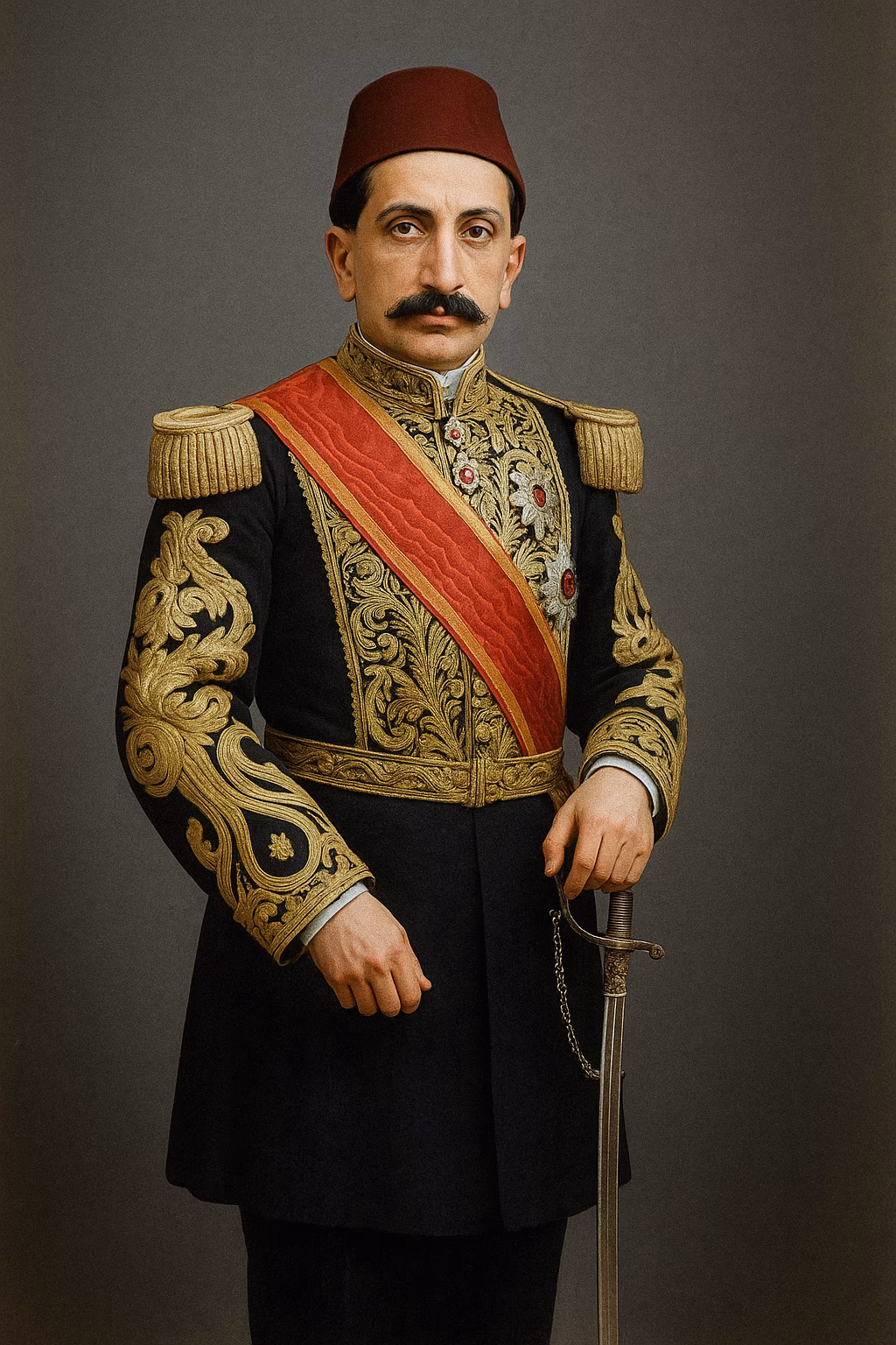 Portrait of Sultan Abdulhamid II