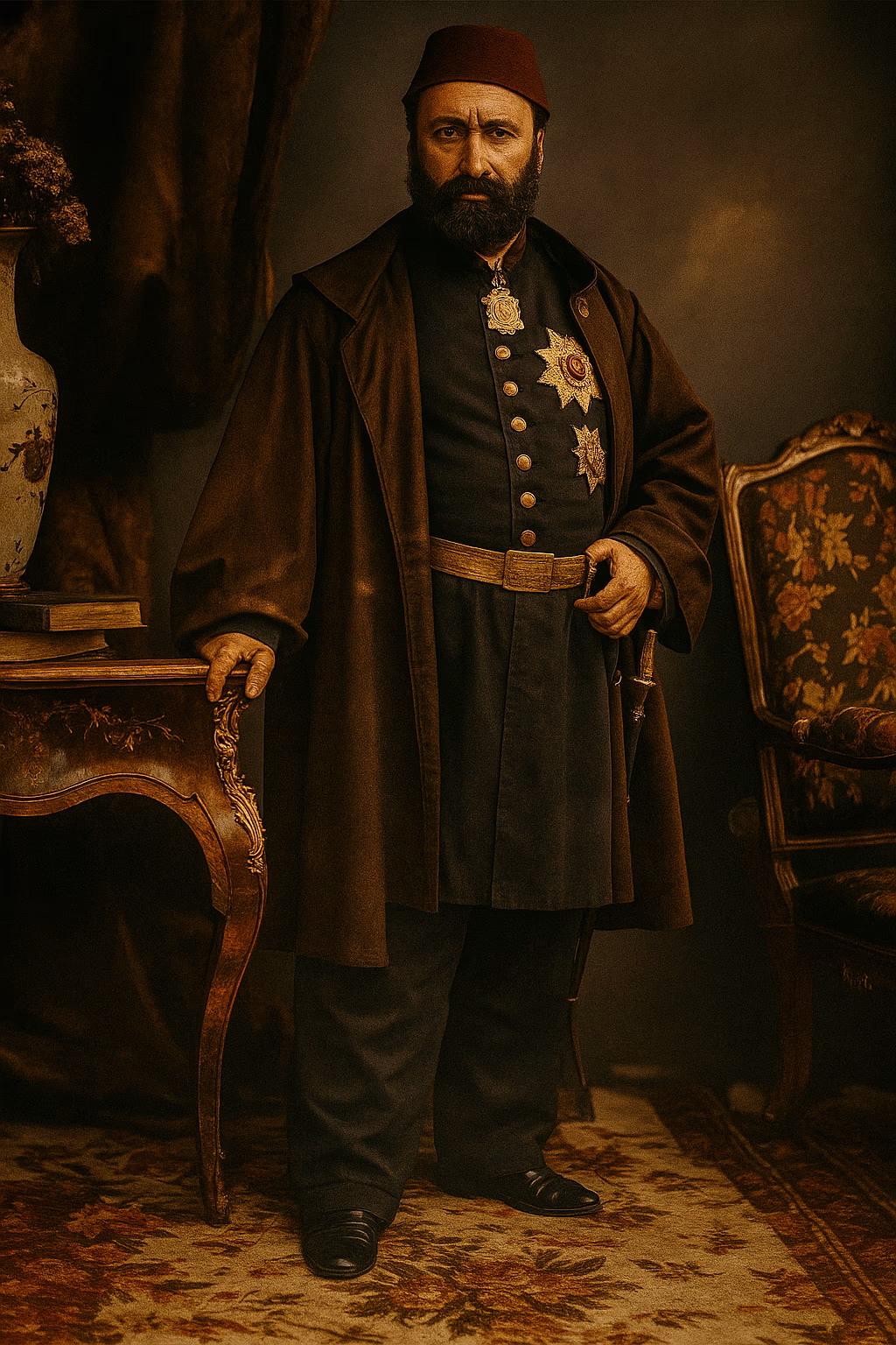 Portrait of Sultan Abdülaziz